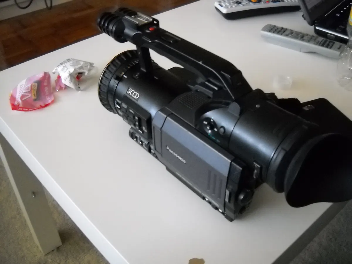 The camera on the table before day one